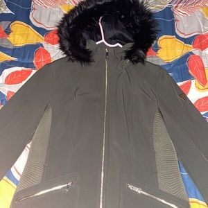 GUESS TRENCH COAT OLIVE GREEN